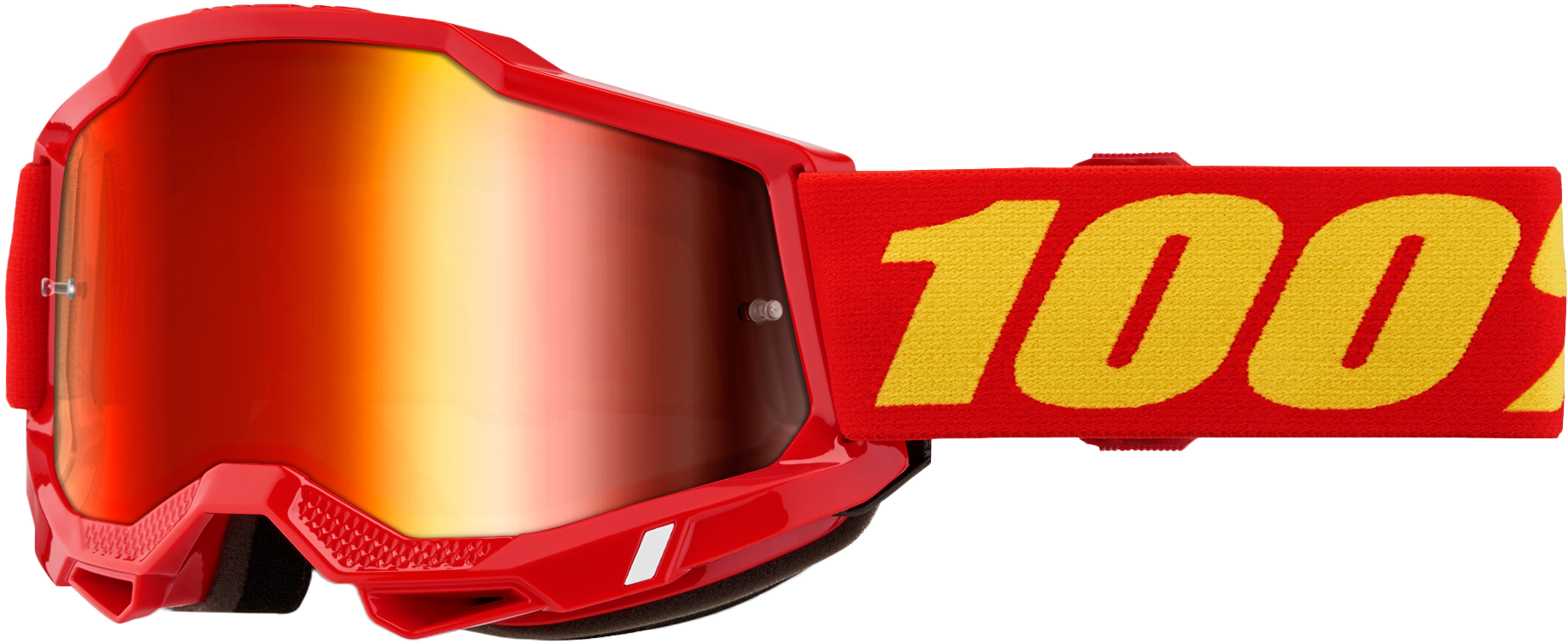 ACCURI 2 GOGGLE RED MIRROR RED LENS